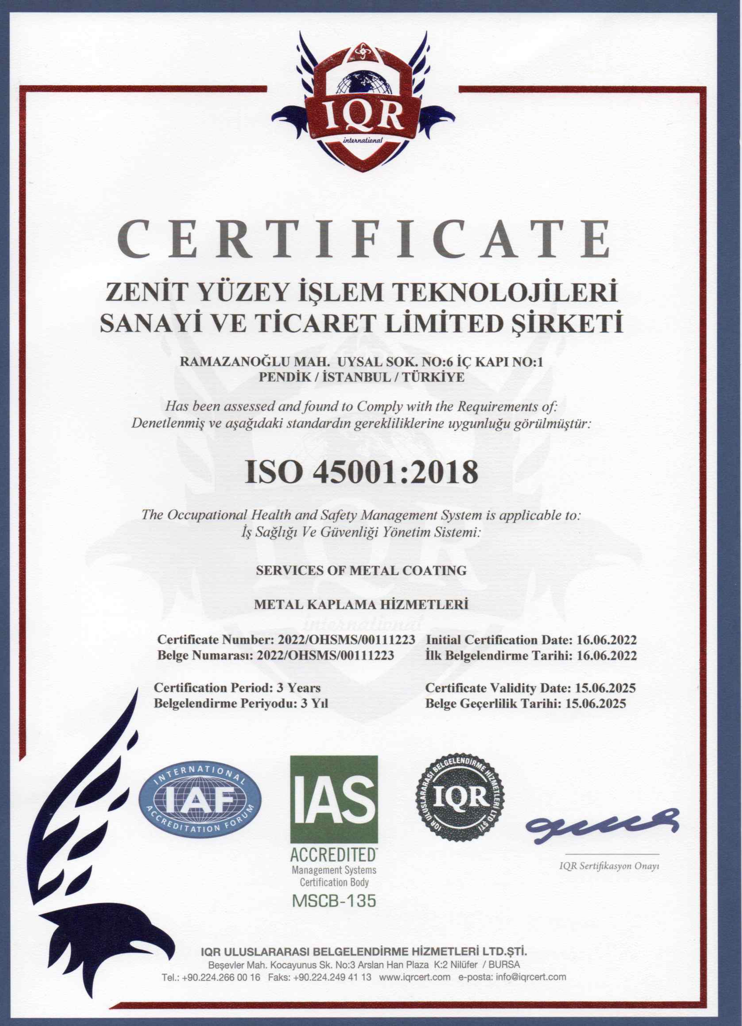 ISO 45001